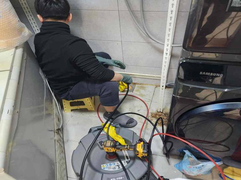 양천구 싱크대막힘 작업사례 11